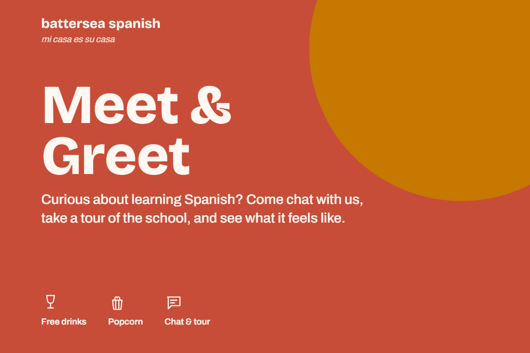 Meet & Greet - Curious about Spanish?